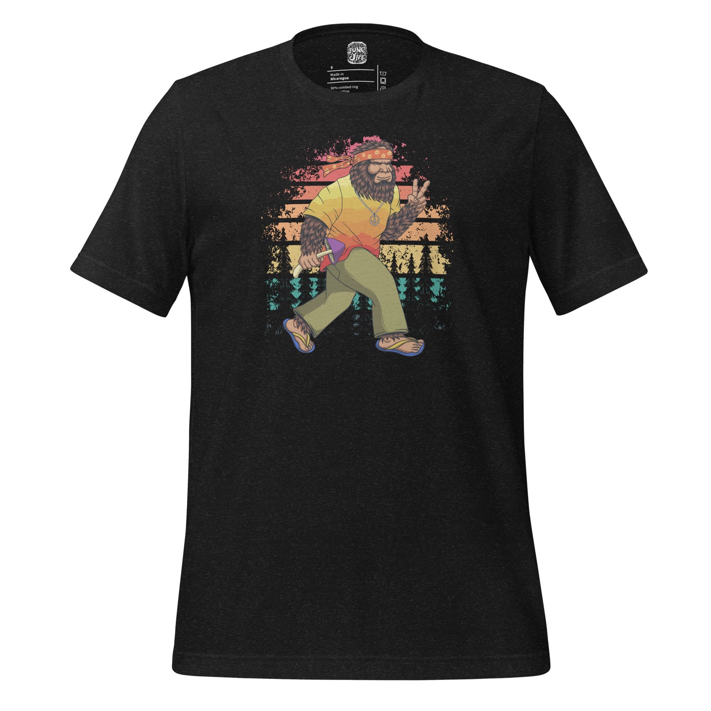 Hippie Bigfoot T-Shirt