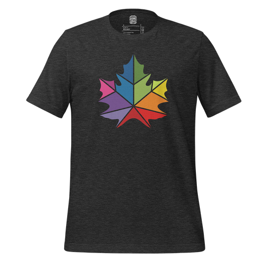 Rainbow Maple Leaf T-Shirt