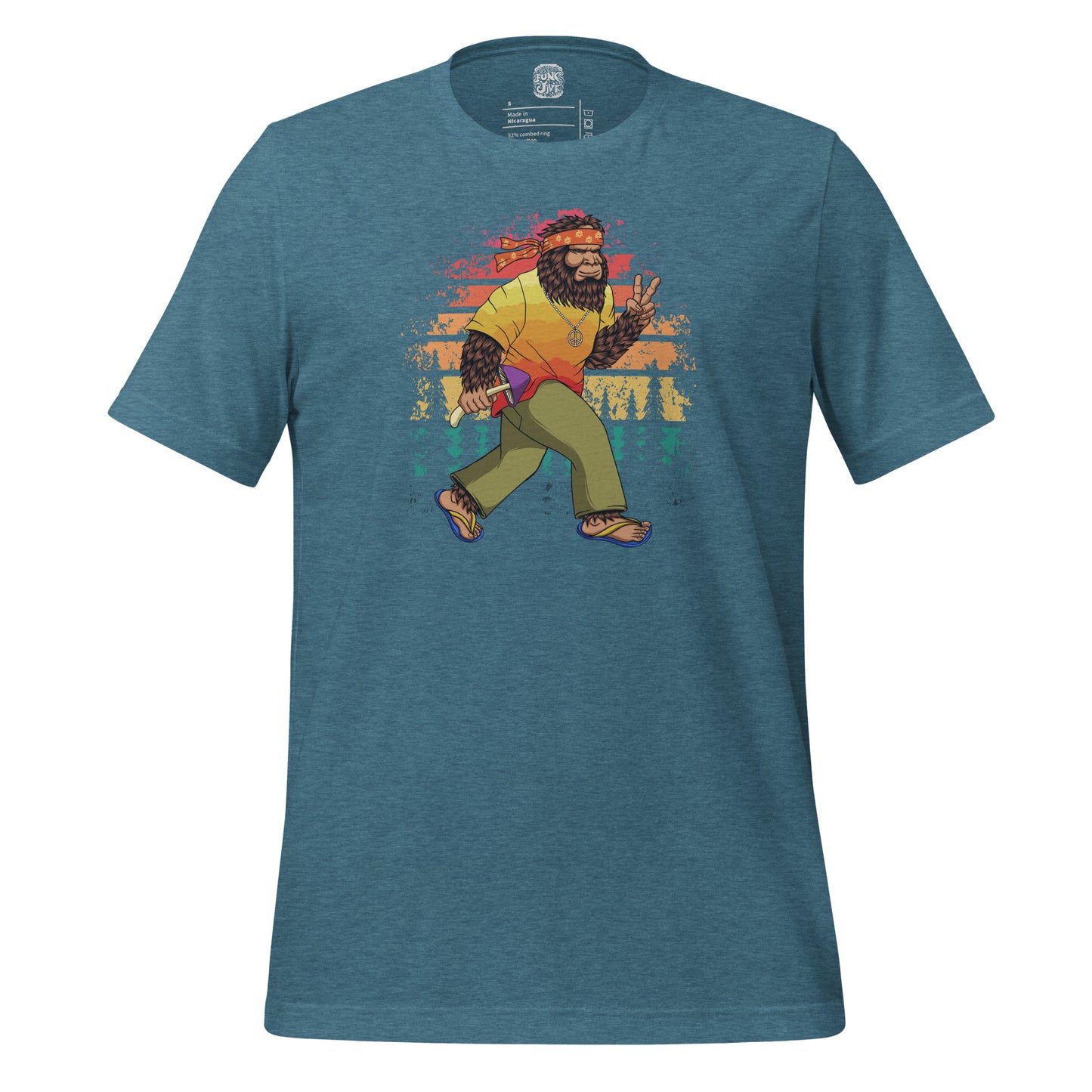 Hippie Bigfoot T-Shirt