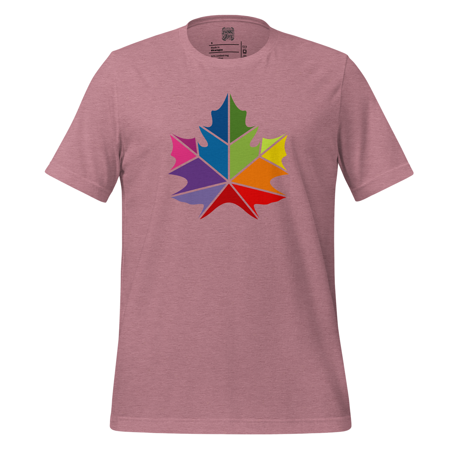 Rainbow Maple Leaf T-Shirt